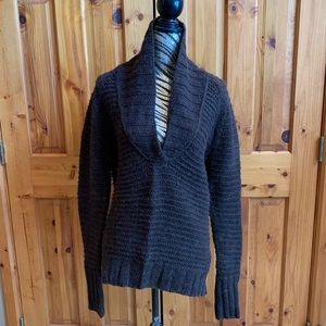 GAP Sweaters - Gap chocolate sweater with draped neckline GAP Sweaters - Gap chocolate sweater with draped neckline